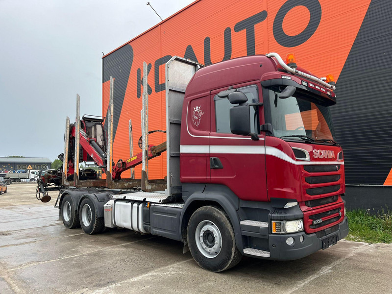 Scania R 730 6x4 RETARDER / BIG AXLES - Kokvedējs, Kravas auto ar manipulatoru: foto 4 Scania R 730 6x4 RETARDER / BIG AXLES - Kokvedējs, Kravas auto ar manipulatoru: foto 4