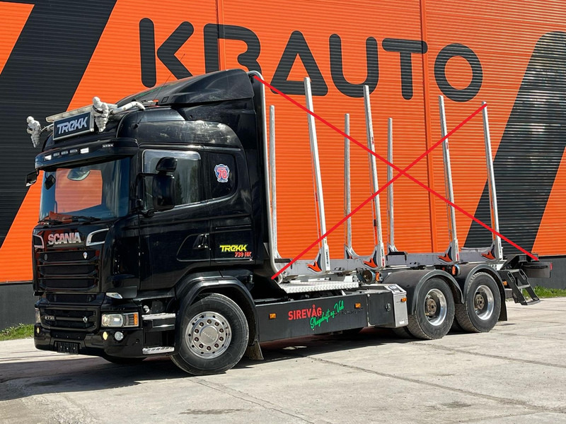 Scania R 730 6x4 RETARDER - Šasija kravas automašīna, Kravas auto ar manipulatoru: foto 1 Scania R 730 6x4 RETARDER - Šasija kravas automašīna, Kravas auto ar manipulatoru: foto 1