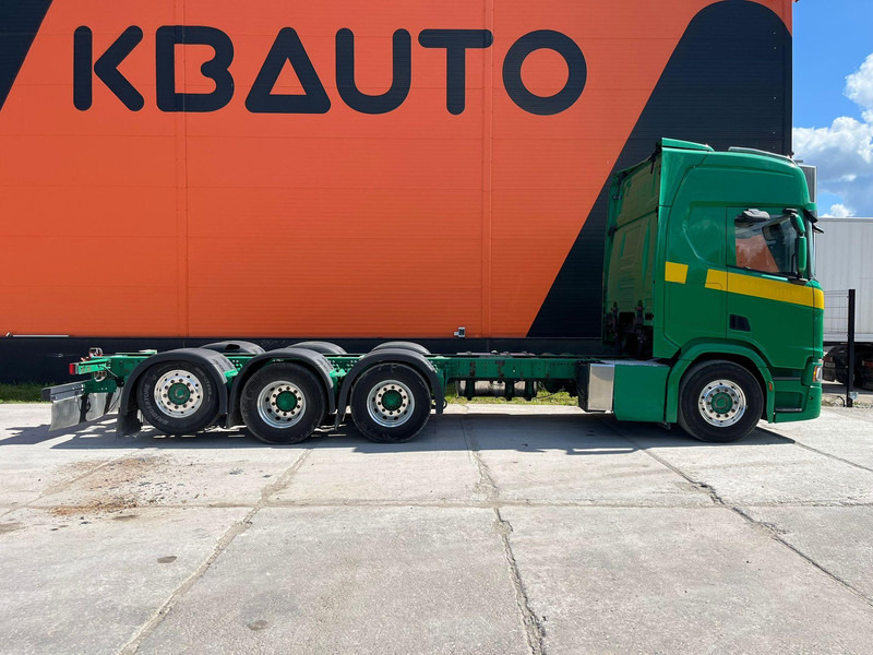 Scania R500 8x4*4 9 TON FRONT AXLE / PTO / RETARDER / CHASSIS L=7420 mm - Šasija kravas automašīna: foto 5 Scania R500 8x4*4 9 TON FRONT AXLE / PTO / RETARDER / CHASSIS L=7420 mm - Šasija kravas automašīna: foto 5