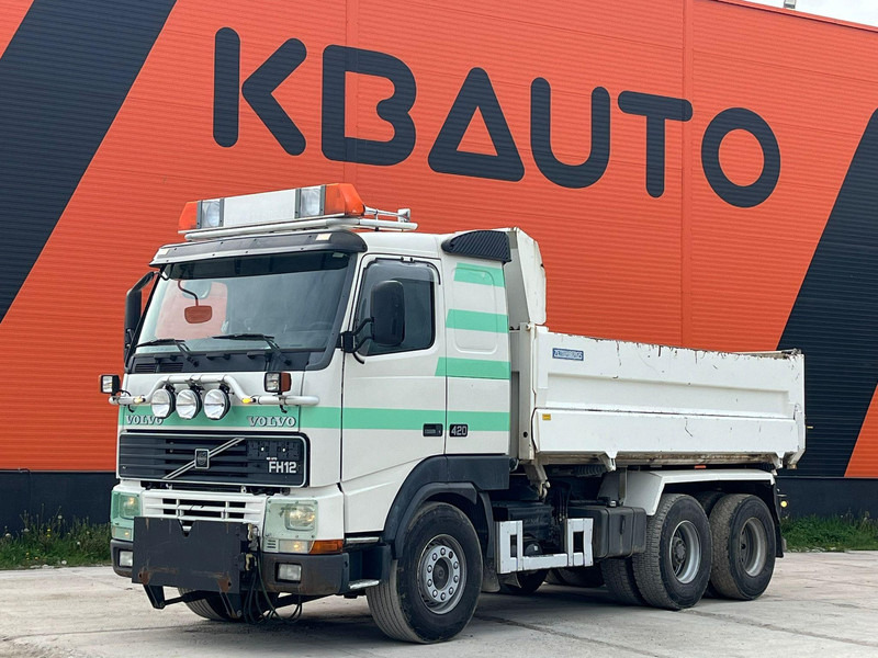 Volvo FH 12 420 6x2 FULL STEEL / BOX L=4995 mm - Kravas automašīna pašizgāzējs: foto 1 Volvo FH 12 420 6x2 FULL STEEL / BOX L=4995 mm - Kravas automašīna pašizgāzējs: foto 1