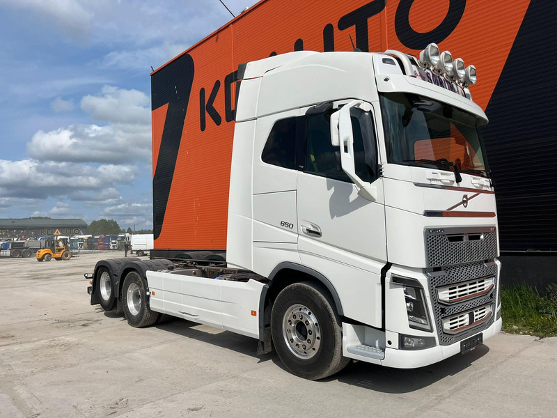 Volvo FH 16 650 6x2 9 TON FRONT AXLE / RETARDER / CHASSIS L=6100 mm - Šasija kravas automašīna: foto 4 Volvo FH 16 650 6x2 9 TON FRONT AXLE / RETARDER / CHASSIS L=6100 mm - Šasija kravas automašīna: foto 4