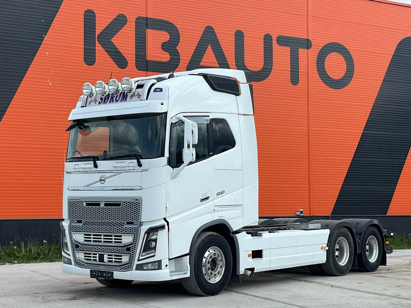Volvo FH 16 650 6x2 9 TON FRONT AXLE / RETARDER / CHASSIS L=6100 mm - Šasija kravas automašīna: foto 1 Volvo FH 16 650 6x2 9 TON FRONT AXLE / RETARDER / CHASSIS L=6100 mm - Šasija kravas automašīna: foto 1
