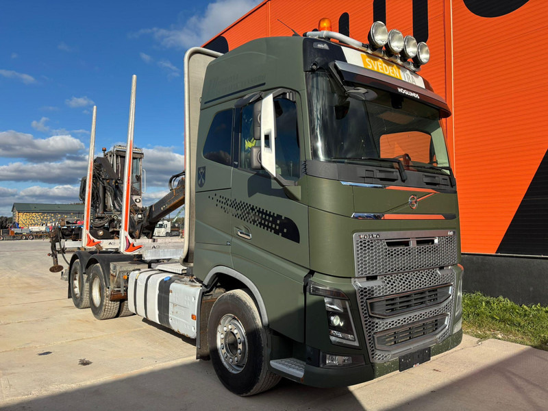 Volvo FH 16 650 6x4 Kesla 2110 / CHASSIS L=7223 mm - Kokvedējs, Kravas auto ar manipulatoru: foto 4 Volvo FH 16 650 6x4 Kesla 2110 / CHASSIS L=7223 mm - Kokvedējs, Kravas auto ar manipulatoru: foto 4