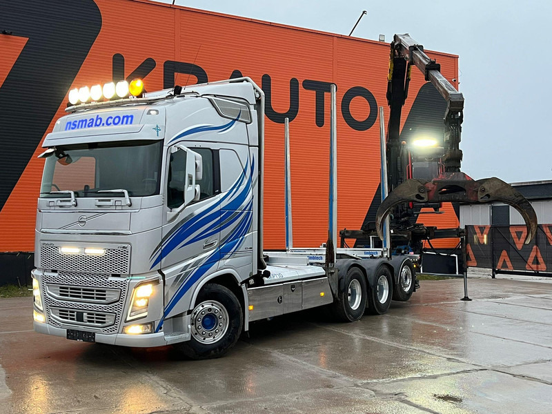Volvo FH 16 650 8x4*4 CRANAB TZ12.2 - Kokvedējs, Kravas auto ar manipulatoru: foto 1 Volvo FH 16 650 8x4*4 CRANAB TZ12.2 - Kokvedējs, Kravas auto ar manipulatoru: foto 1