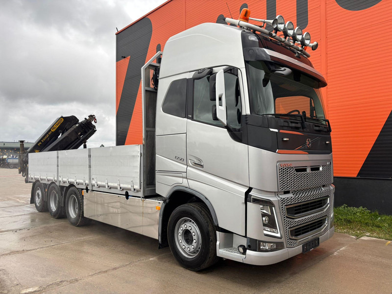 Volvo FH 16 650 8x4*4 PALFINGER PK 33002 EH / PLATFORM L=6779 mm - Bortu kravas automašīna/ Platforma, Kravas auto ar manipulatoru: foto 4 Volvo FH 16 650 8x4*4 PALFINGER PK 33002 EH / PLATFORM L=6779 mm - Bortu kravas automašīna/ Platforma, Kravas auto ar manipulatoru: foto 4