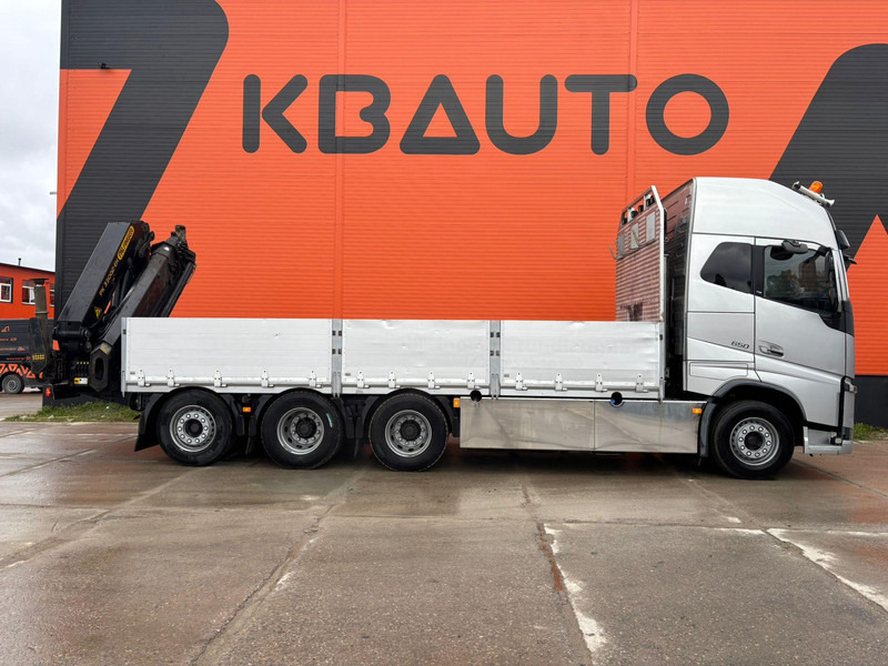 Volvo FH 16 650 8x4*4 PALFINGER PK 33002 EH / PLATFORM L=6779 mm - Bortu kravas automašīna/ Platforma, Kravas auto ar manipulatoru: foto 5 Volvo FH 16 650 8x4*4 PALFINGER PK 33002 EH / PLATFORM L=6779 mm - Bortu kravas automašīna/ Platforma, Kravas auto ar manipulatoru: foto 5