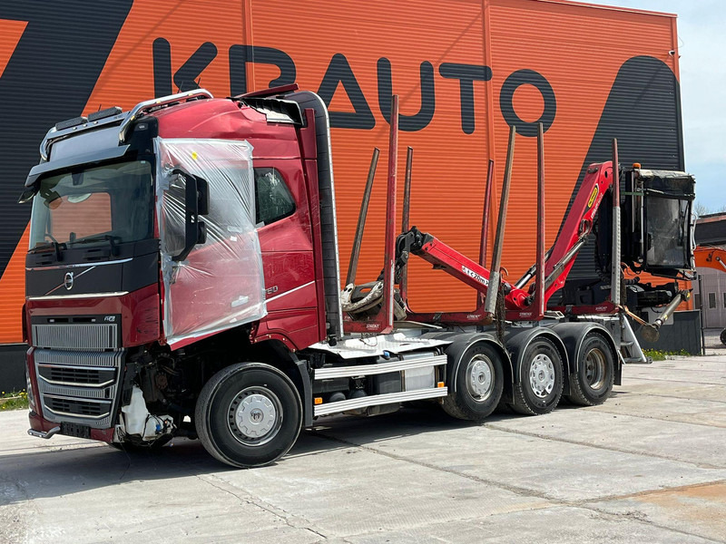 Volvo FH 16 750 8x4/4 DAMAGED ! - Kokvedējs, Kravas auto ar manipulatoru: foto 1 Volvo FH 16 750 8x4/4 DAMAGED ! - Kokvedējs, Kravas auto ar manipulatoru: foto 1