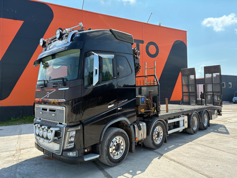 Volvo FH 16 750 8x4 HMF2620K-5 / WINCH / PLATFORM L=7100 mm - Autovedējs: foto 2 Volvo FH 16 750 8x4 HMF2620K-5 / WINCH / PLATFORM L=7100 mm - Autovedējs: foto 2