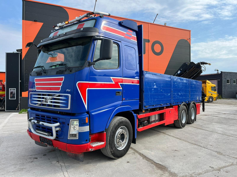 Volvo FH 480 6x4 HMF 2420-K5 YEAR 2011 / PLATFORM L=6403 mm - Bortu kravas automašīna/ Platforma, Kravas auto ar manipulatoru: foto 2 Volvo FH 480 6x4 HMF 2420-K5 YEAR 2011 / PLATFORM L=6403 mm - Bortu kravas automašīna/ Platforma, Kravas auto ar manipulatoru: foto 2