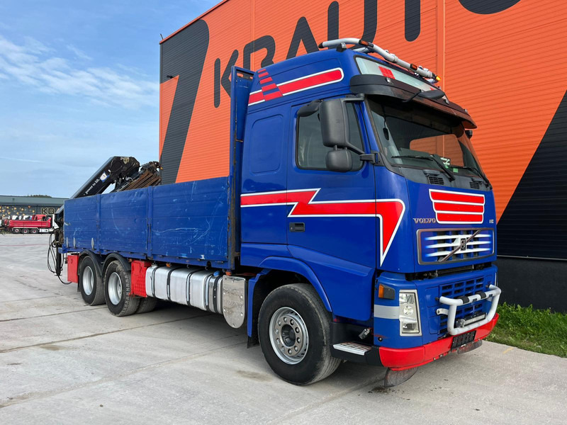 Volvo FH 480 6x4 HMF 2420-K5 YEAR 2011 / PLATFORM L=6403 mm - Bortu kravas automašīna/ Platforma, Kravas auto ar manipulatoru: foto 4 Volvo FH 480 6x4 HMF 2420-K5 YEAR 2011 / PLATFORM L=6403 mm - Bortu kravas automašīna/ Platforma, Kravas auto ar manipulatoru: foto 4