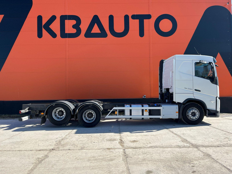 Volvo FH 500 6x2 9 TON FRONT AXLE / PTO / CHASSIS L=7338 mm - Šasija kravas automašīna: foto 4 Volvo FH 500 6x2 9 TON FRONT AXLE / PTO / CHASSIS L=7338 mm - Šasija kravas automašīna: foto 4