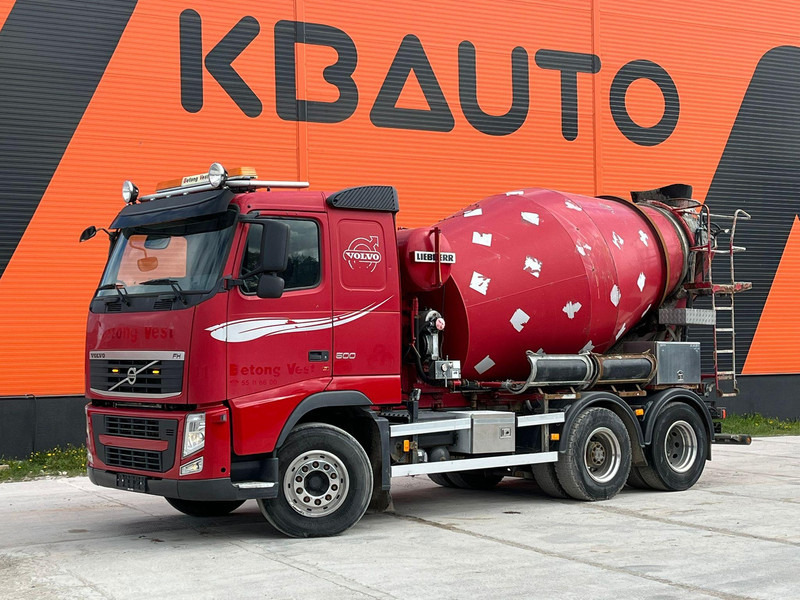 Volvo FH 500 6x2 LIEBHERR 7 m3 / CHUTE 9 m / RETARDER / BIG AXLE - Betonvedējs: foto 1 Volvo FH 500 6x2 LIEBHERR 7 m3 / CHUTE 9 m / RETARDER / BIG AXLE - Betonvedējs: foto 1