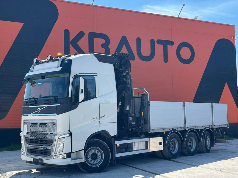 Volvo FH 500 8x4*4 HIAB 408E-6 + JIB / PLATFORM L=6434 mm - Bortu kravas automašīna/ Platforma, Kravas auto ar manipulatoru: foto 2 Volvo FH 500 8x4*4 HIAB 408E-6 + JIB / PLATFORM L=6434 mm - Bortu kravas automašīna/ Platforma, Kravas auto ar manipulatoru: foto 2