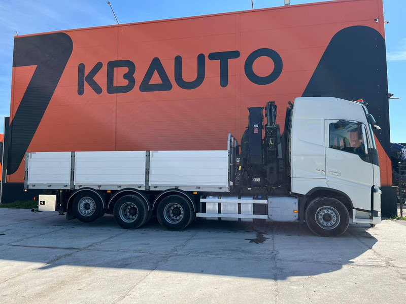 Volvo FH 500 8x4*4 HIAB 408E-6 + JIB / PLATFORM L=6434 mm - Bortu kravas automašīna/ Platforma, Kravas auto ar manipulatoru: foto 5 Volvo FH 500 8x4*4 HIAB 408E-6 + JIB / PLATFORM L=6434 mm - Bortu kravas automašīna/ Platforma, Kravas auto ar manipulatoru: foto 5
