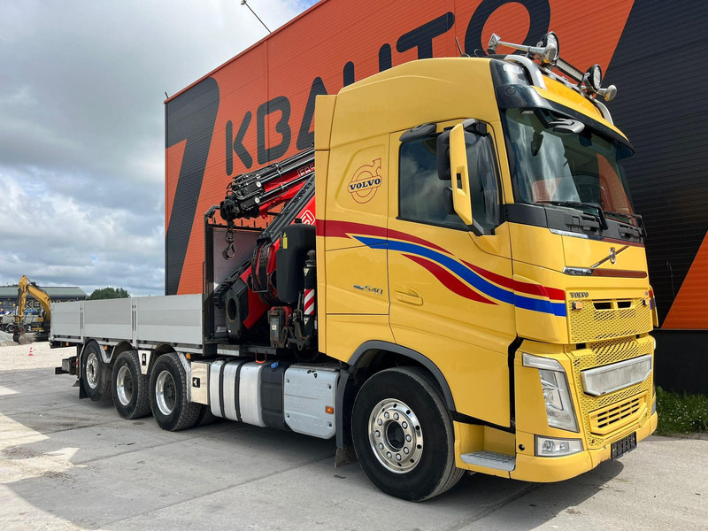 Volvo FH 540 8x4*4 FASSI F710RA2.26 + JIB / PLATFORM L=6314 mm - Bortu kravas automašīna/ Platforma, Kravas auto ar manipulatoru: foto 3 Volvo FH 540 8x4*4 FASSI F710RA2.26 + JIB / PLATFORM L=6314 mm - Bortu kravas automašīna/ Platforma, Kravas auto ar manipulatoru: foto 3
