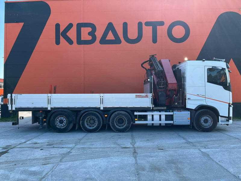 Volvo FH 540 8x4*4 HMF5020K-6 + JIB + WINCH / PLATFORM L=6508 mm - Bortu kravas automašīna/ Platforma, Kravas auto ar manipulatoru: foto 5 Volvo FH 540 8x4*4 HMF5020K-6 + JIB + WINCH / PLATFORM L=6508 mm - Bortu kravas automašīna/ Platforma, Kravas auto ar manipulatoru: foto 5