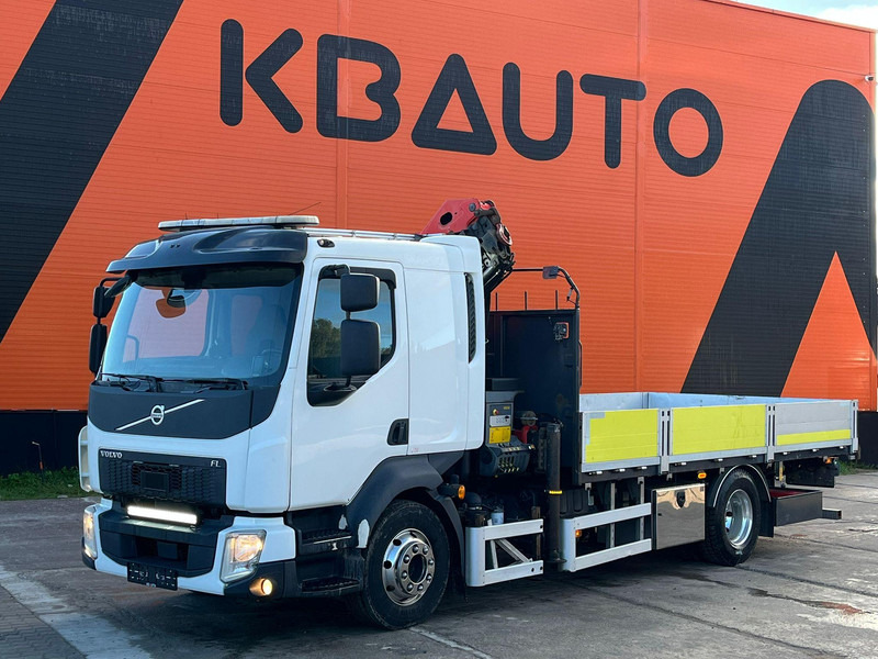 Volvo FL 250 4x2 PALFINGER PK 12.501 / PLATFORM L=5019 mm - Bortu kravas automašīna/ Platforma, Kravas auto ar manipulatoru: foto 2 Volvo FL 250 4x2 PALFINGER PK 12.501 / PLATFORM L=5019 mm - Bortu kravas automašīna/ Platforma, Kravas auto ar manipulatoru: foto 2