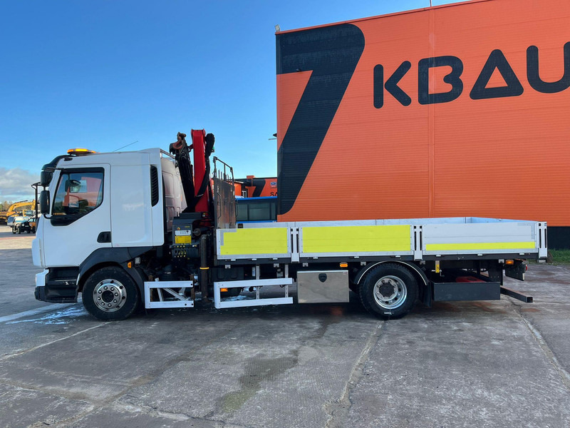Bortu kravas automašīna/ Platforma, Kravas auto ar manipulatoru Volvo FL 250 4x2 PK 12.501 / PLATFORM L=5019 mm: foto 9