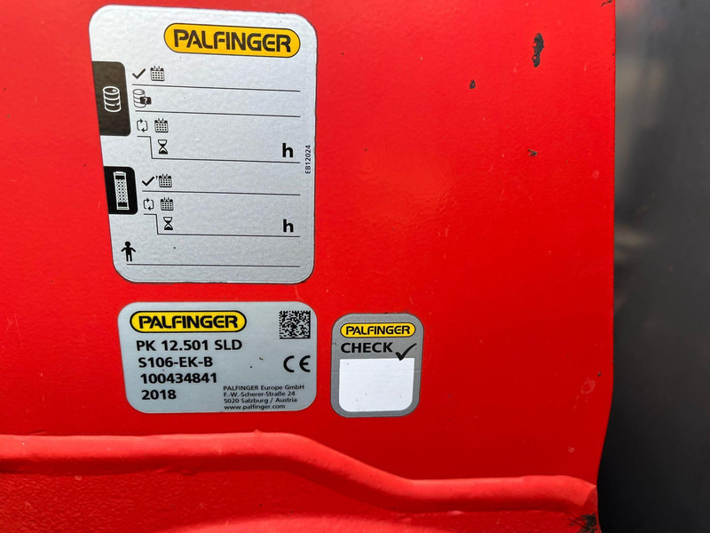 Bortu kravas automašīna/ Platforma, Kravas auto ar manipulatoru Volvo FL 250 4x2 PK 12.501 / PLATFORM L=5019 mm: foto 14