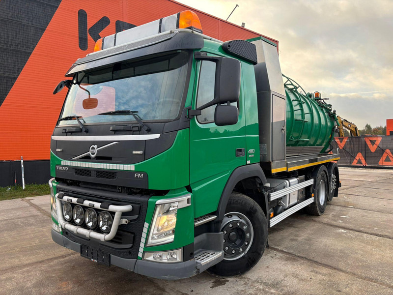 Volvo FM 410 6x2*4 EUR-MARK TANK 14000L / VACUUM Ingersoll Rand VTB.810H.MA / PRESSURE WASH - Asenizācijas mašīna: foto 2 Volvo FM 410 6x2*4 EUR-MARK TANK 14000L / VACUUM Ingersoll Rand VTB.810H.MA / PRESSURE WASH - Asenizācijas mašīna: foto 2