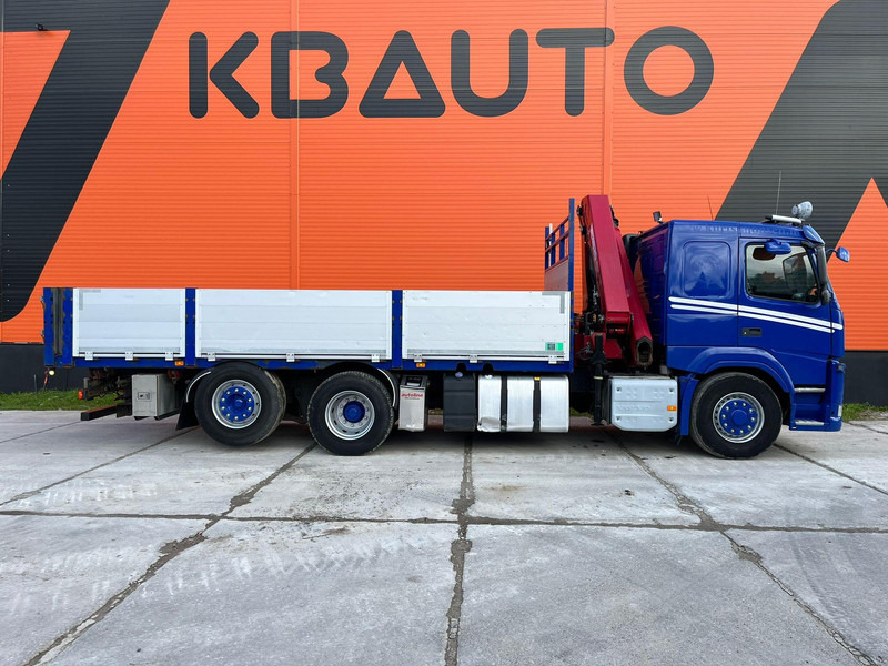 Volvo FM 450 6x4*4 HYDRODRIVE HMF 1820-K5 / 1267 PTO HOURS / PLATFORM L=6240-7240 mm EXTENDABLE - Bortu kravas automašīna/ Platforma, Kravas auto ar manipulatoru: foto 5 Volvo FM 450 6x4*4 HYDRODRIVE HMF 1820-K5 / 1267 PTO HOURS / PLATFORM L=6240-7240 mm EXTENDABLE - Bortu kravas automašīna/ Platforma, Kravas auto ar manipulatoru: foto 5