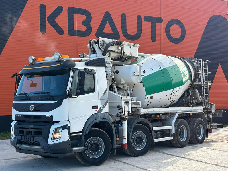 Volvo FMX 500 8x4 PUMI 24-3 - 24 m - 2303 hours / 7 m3 / FULL STEEL - Betona sūknis: foto 2 Volvo FMX 500 8x4 PUMI 24-3 - 24 m - 2303 hours / 7 m3 / FULL STEEL - Betona sūknis: foto 2