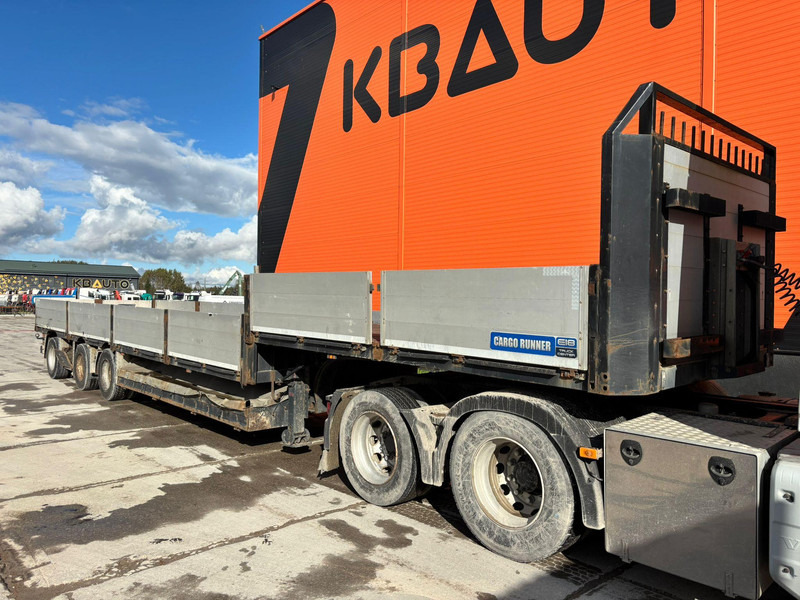 Bortu puspiekabe/ Platforma Zaslaw D-651 PLATFORM L=9315 mm / SAF AXLES: foto 8