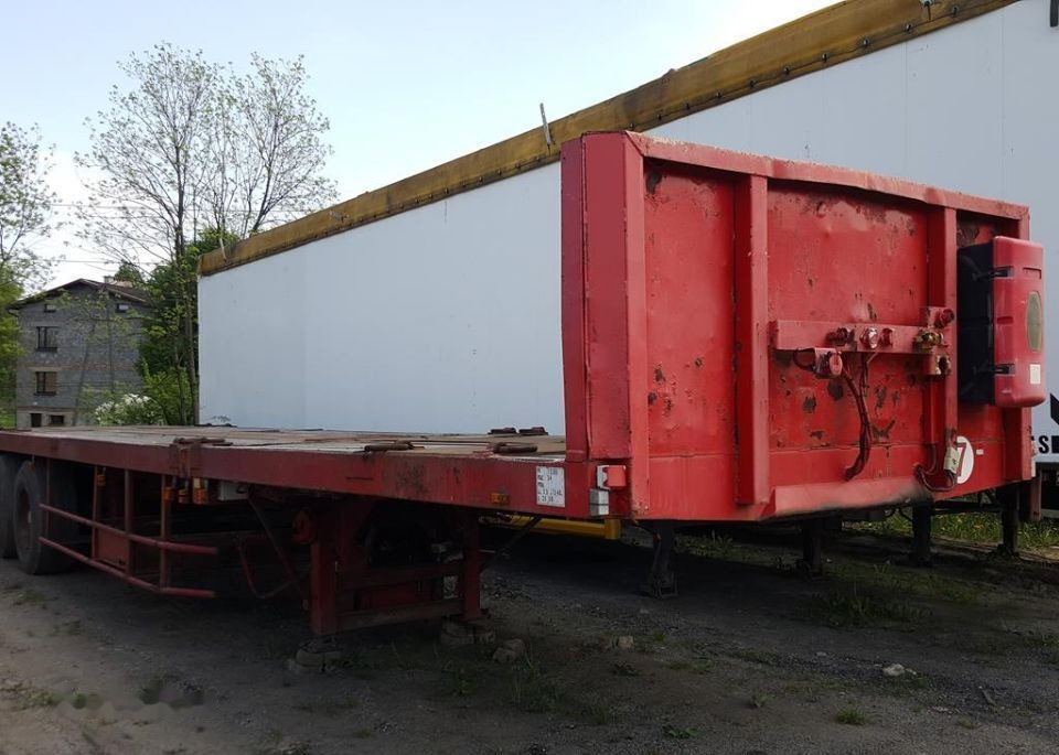 ACTM 28 M ROZSUWANA 3 OSIE SKRĘTNE ORYGINAŁ - Bortu puspiekabe/ Platforma: foto 1 ACTM 28 M ROZSUWANA 3 OSIE SKRĘTNE ORYGINAŁ - Bortu puspiekabe/ Platforma: foto 1