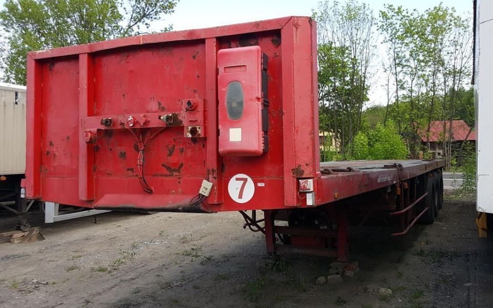 ACTM 28 M ROZSUWANA 3 OSIE SKRĘTNE ORYGINAŁ - Bortu puspiekabe/ Platforma: foto 2 ACTM 28 M ROZSUWANA 3 OSIE SKRĘTNE ORYGINAŁ - Bortu puspiekabe/ Platforma: foto 2