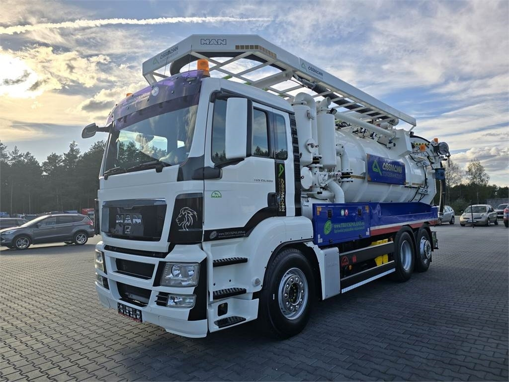 MAN ASSMANN ADR KOMBI FOR CLEANING CANALS WUKO  - Komunālā/ Specializētā tehnika: foto 3 MAN ASSMANN ADR KOMBI FOR CLEANING CANALS WUKO  - Komunālā/ Specializētā tehnika: foto 3
