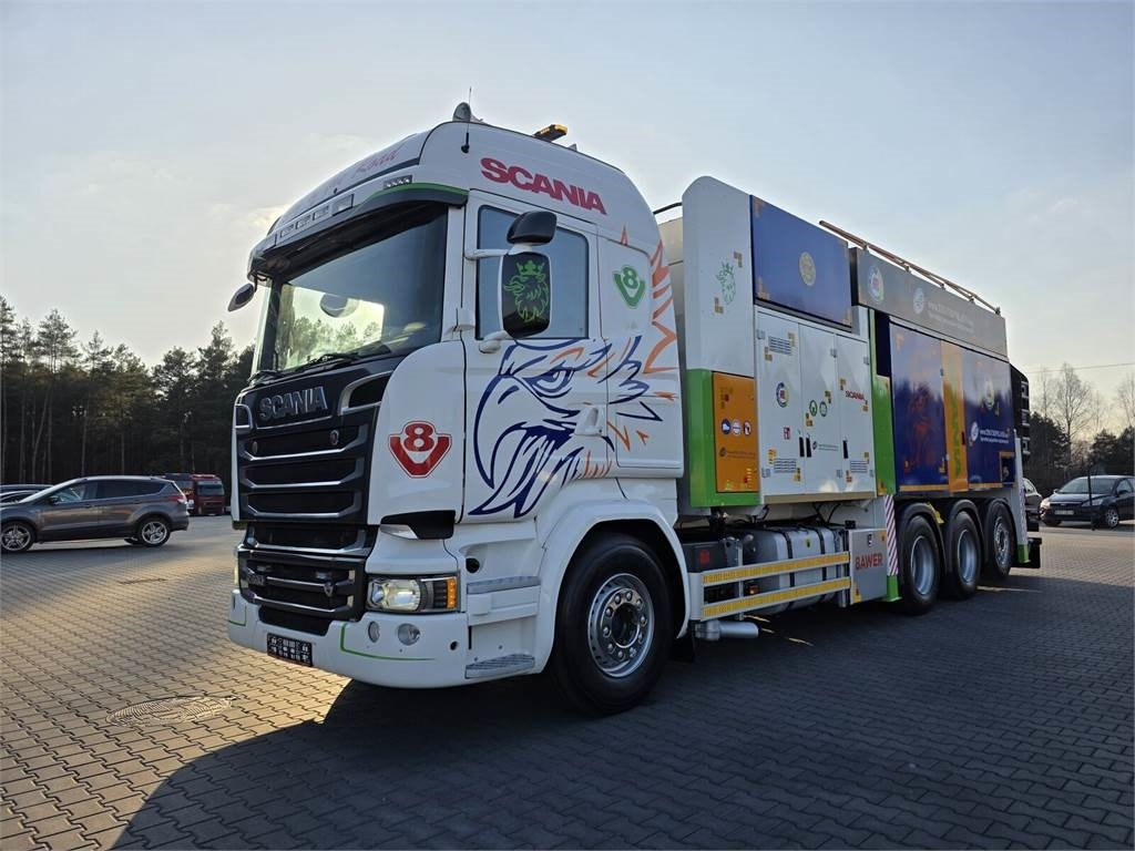 Scania V8 R580 MTS DINO 5 TRIPLE 54000V Saugbagger cleane - Komunālā/ Specializētā tehnika: foto 3 Scania V8 R580 MTS DINO 5 TRIPLE 54000V Saugbagger cleane - Komunālā/ Specializētā tehnika: foto 3
