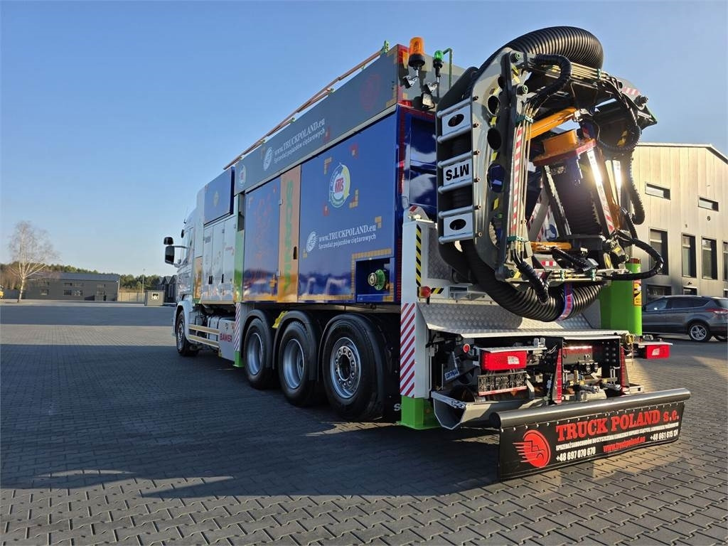 Scania V8 R580 MTS DINO 5 TRIPLE 54000V Saugbagger cleane - Komunālā/ Specializētā tehnika: foto 5 Scania V8 R580 MTS DINO 5 TRIPLE 54000V Saugbagger cleane - Komunālā/ Specializētā tehnika: foto 5