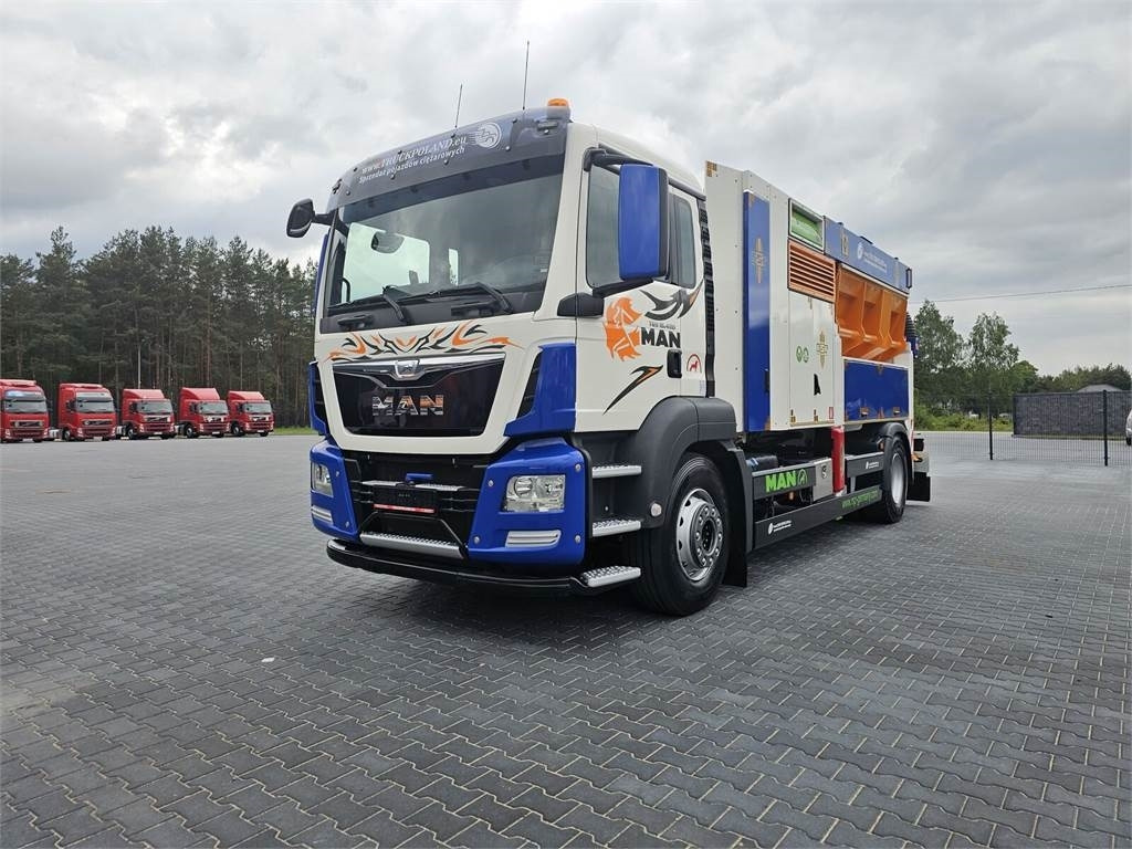MAN RSP ESE 18/4-KM Saugbagger vacuum cleaner excavato - Asenizācijas mašīna: foto 3 MAN RSP ESE 18/4-KM Saugbagger vacuum cleaner excavato - Asenizācijas mašīna: foto 3