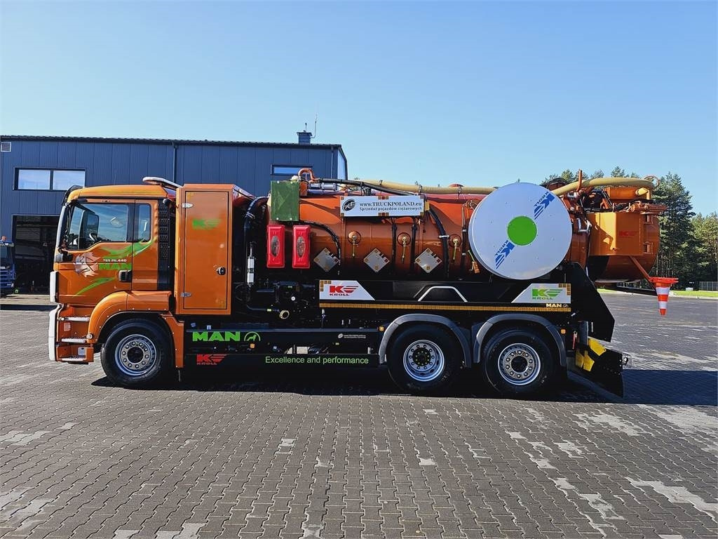 MAN WUKO KROLL ADR COMBI FOR SEWER CLEANING - Asenizācijas mašīna: foto 4 MAN WUKO KROLL ADR COMBI FOR SEWER CLEANING - Asenizācijas mašīna: foto 4