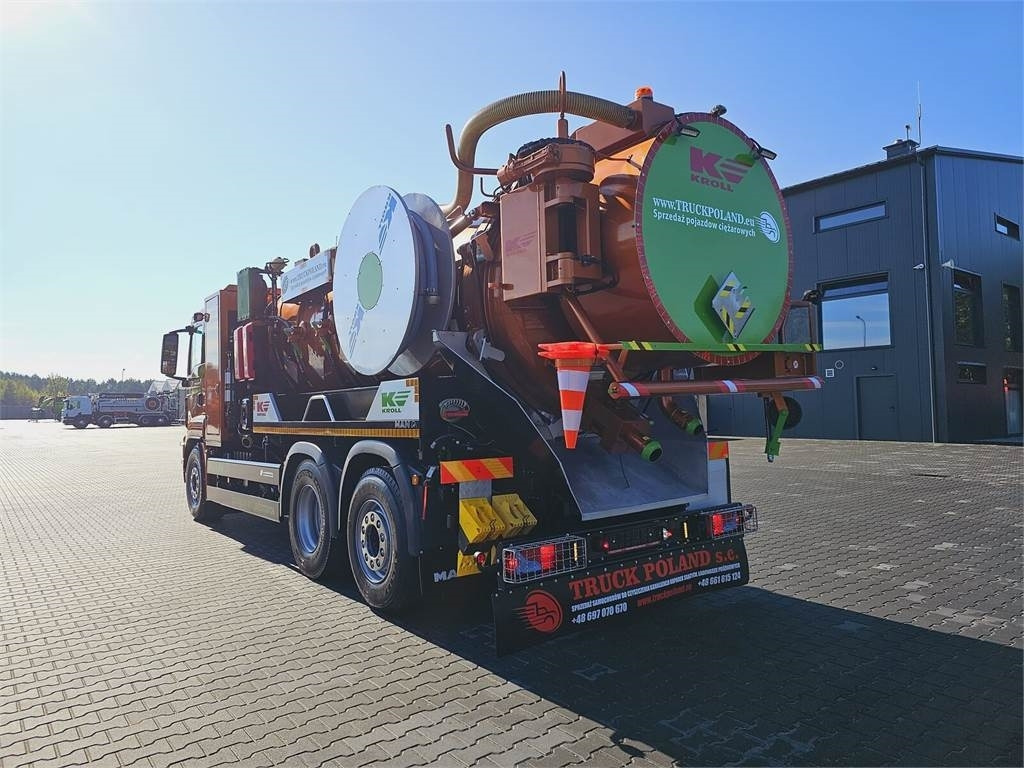 MAN WUKO KROLL ADR COMBI FOR SEWER CLEANING - Asenizācijas mašīna: foto 5 MAN WUKO KROLL ADR COMBI FOR SEWER CLEANING - Asenizācijas mašīna: foto 5