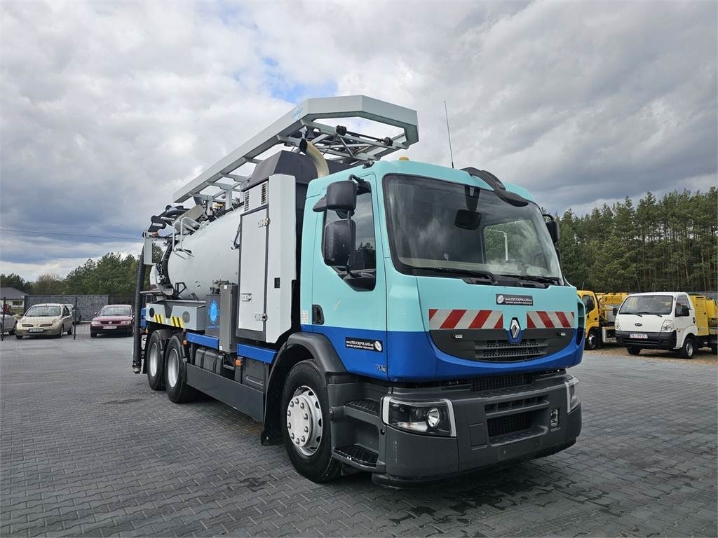 Renault 6x4 WUKO RIVARD RECYTLING for collecting liquid wa - Asenizācijas mašīna: foto 1 Renault 6x4 WUKO RIVARD RECYTLING for collecting liquid wa - Asenizācijas mašīna: foto 1