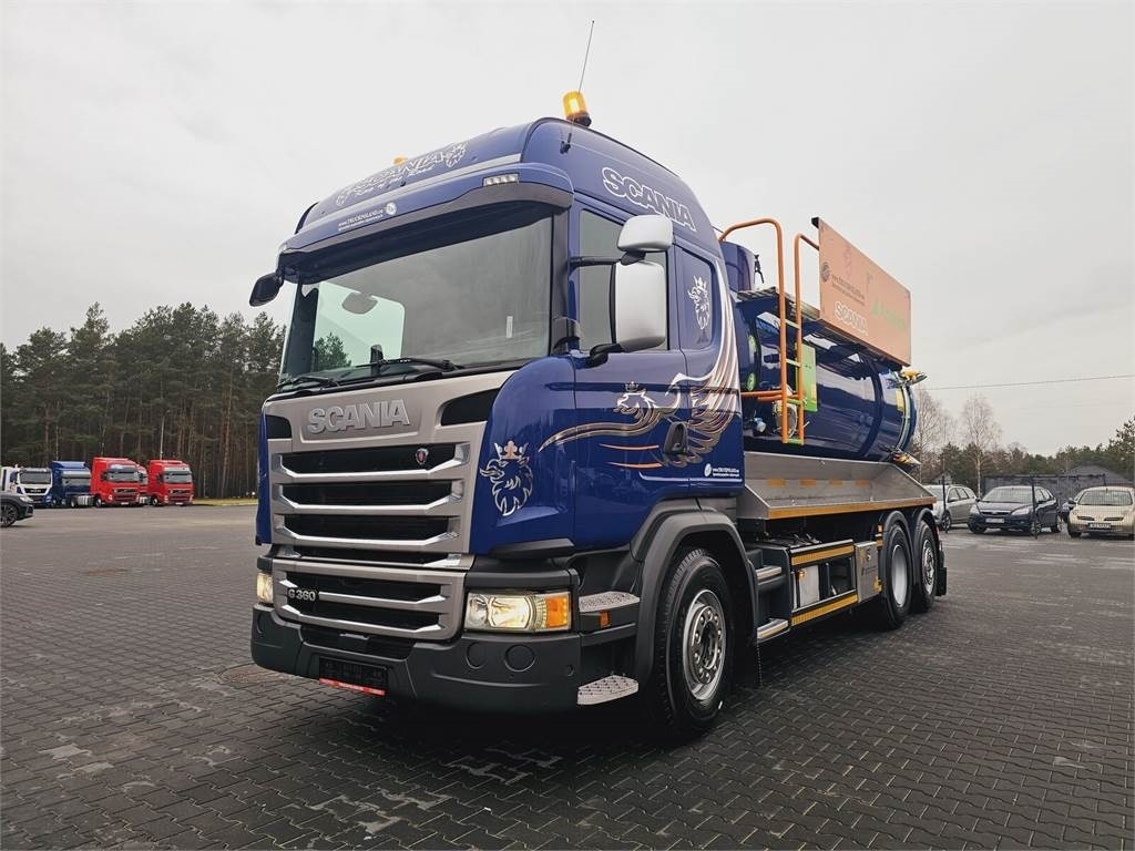Scania Amphitec VORTEX ATEX EURO 6 vacuum suction loader - Asenizācijas mašīna: foto 2 Scania Amphitec VORTEX ATEX EURO 6 vacuum suction loader - Asenizācijas mašīna: foto 2
