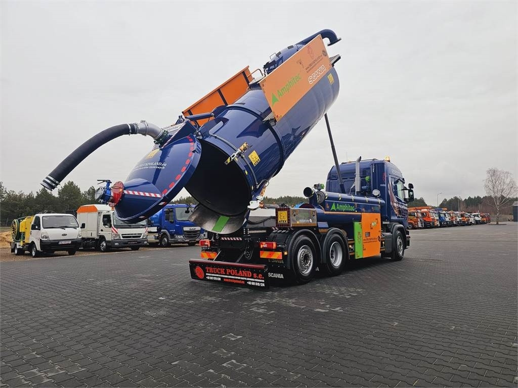 Scania Amphitec VORTEX ATEX EURO 6 vacuum suction loader - Asenizācijas mašīna: foto 1 Scania Amphitec VORTEX ATEX EURO 6 vacuum suction loader - Asenizācijas mašīna: foto 1