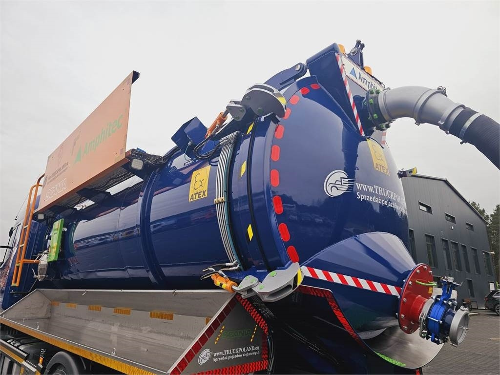 Scania Amphitec VORTEX ATEX EURO 6 vacuum suction loader - Asenizācijas mašīna: foto 5 Scania Amphitec VORTEX ATEX EURO 6 vacuum suction loader - Asenizācijas mašīna: foto 5