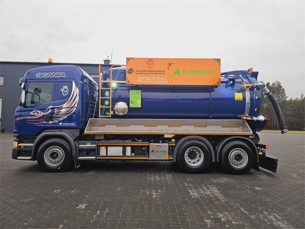 Scania Amphitec VORTEX ATEX EURO 6 vacuum suction loader - Asenizācijas mašīna: foto 3 Scania Amphitec VORTEX ATEX EURO 6 vacuum suction loader - Asenizācijas mašīna: foto 3
