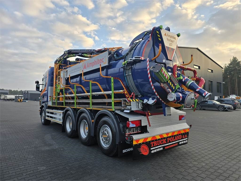 Scania Amphitec VORTEX G2 ATEX suction and blowing vacuum - Asenizācijas mašīna: foto 5 Scania Amphitec VORTEX G2 ATEX suction and blowing vacuum - Asenizācijas mašīna: foto 5