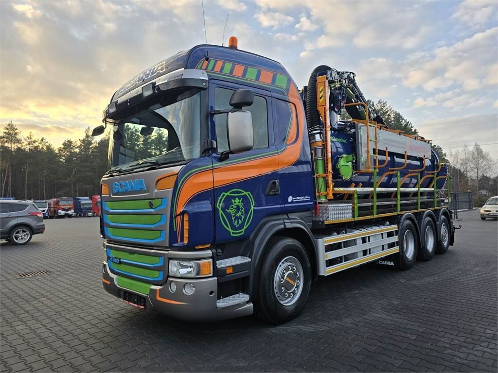 Scania Amphitec VORTEX G2 ATEX suction and blowing vacuum - Asenizācijas mašīna: foto 3 Scania Amphitec VORTEX G2 ATEX suction and blowing vacuum - Asenizācijas mašīna: foto 3