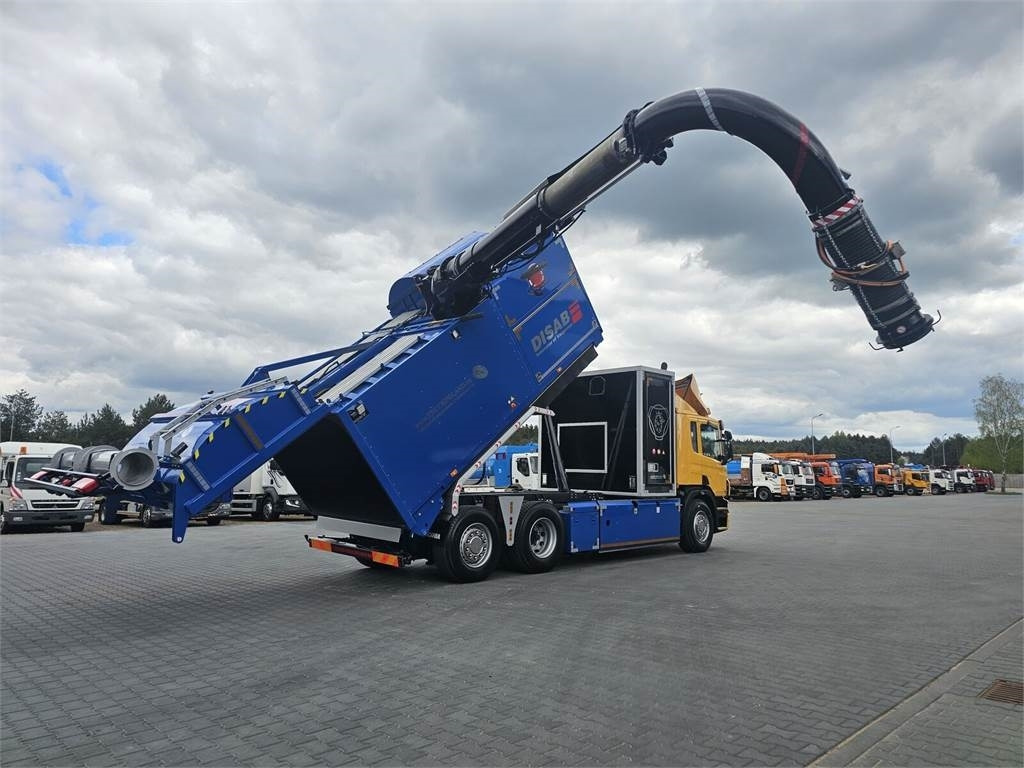 Scania DISAB ENVAC Saugbagger vacuum cleaner excavator su  līzingu Scania DISAB ENVAC Saugbagger vacuum cleaner excavator su: foto 6