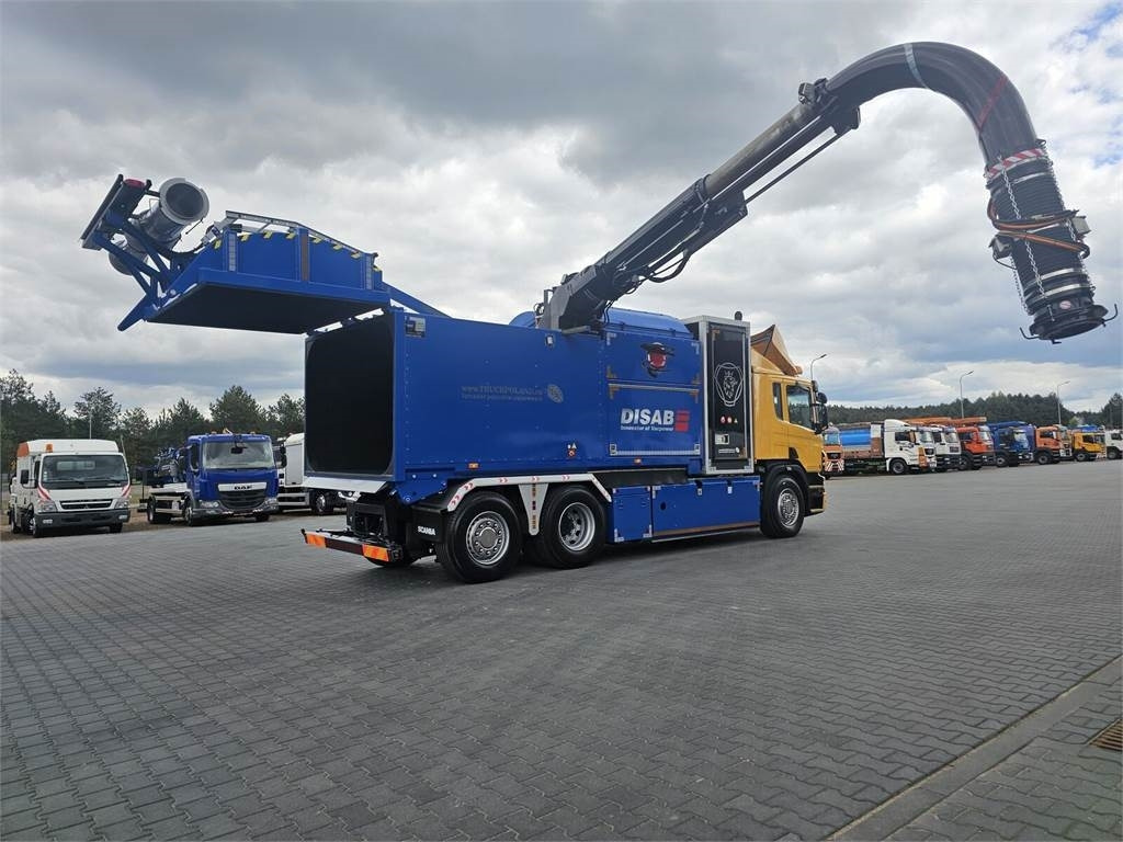 Scania DISAB ENVAC Saugbagger vacuum cleaner excavator su  līzingu Scania DISAB ENVAC Saugbagger vacuum cleaner excavator su: foto 4