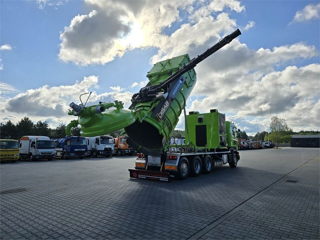 Scania Disab Centurion P210/9 Suction-blowing vacuum load  līzingu Scania Disab Centurion P210/9 Suction-blowing vacuum load: foto 14