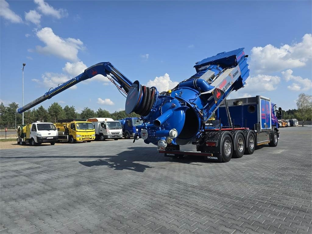 Scania KAISER EUR-MARK PL 8 Vacuum suction-blowing loader - Ekskavators: foto 1 Scania KAISER EUR-MARK PL 8 Vacuum suction-blowing loader - Ekskavators: foto 1