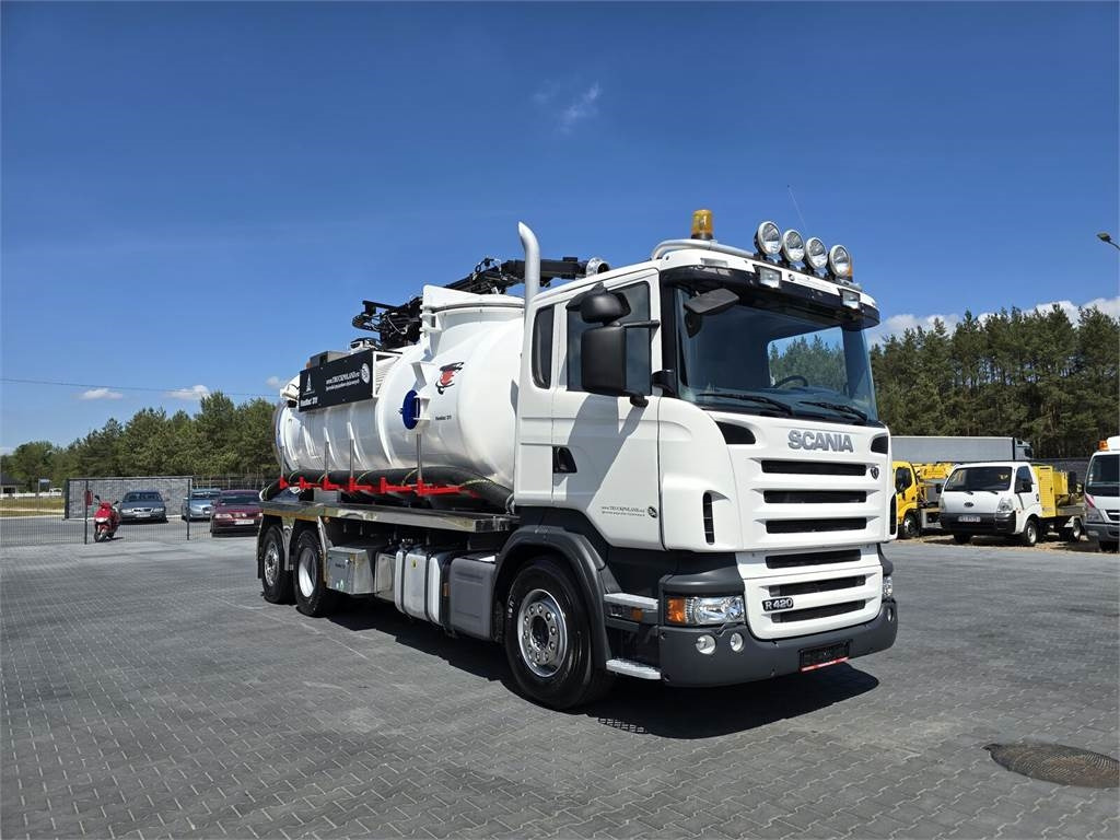 Scania Saugbagger Larsen FlexVac 311 Vacuum suction loade - Asenizācijas mašīna: foto 2 Scania Saugbagger Larsen FlexVac 311 Vacuum suction loade - Asenizācijas mašīna: foto 2