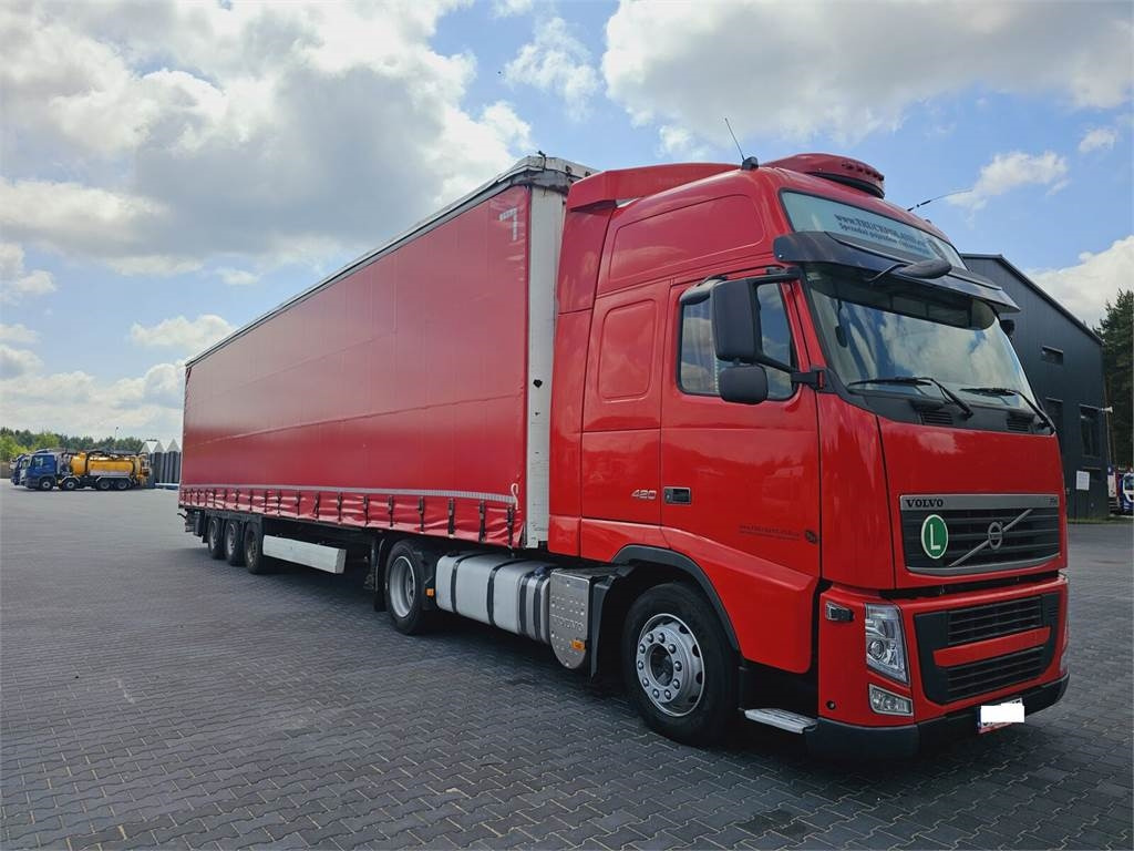 Volvo FH13 XXL EURO 5 2011 + KRONE MEGA RAISE - Vilcējs: foto 2 Volvo FH13 XXL EURO 5 2011 + KRONE MEGA RAISE - Vilcējs: foto 2