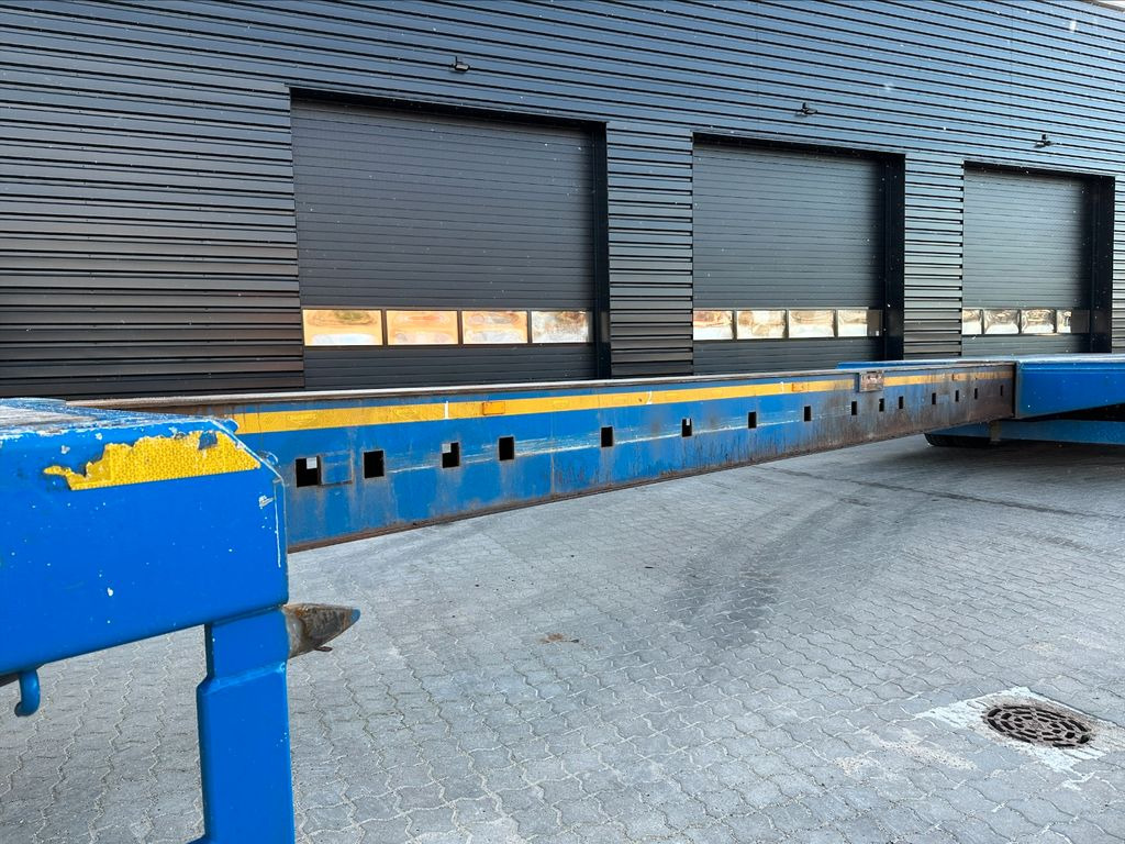 Puspiekabe zema profila platforma Broshuis Tieflader SL Axle: foto 10