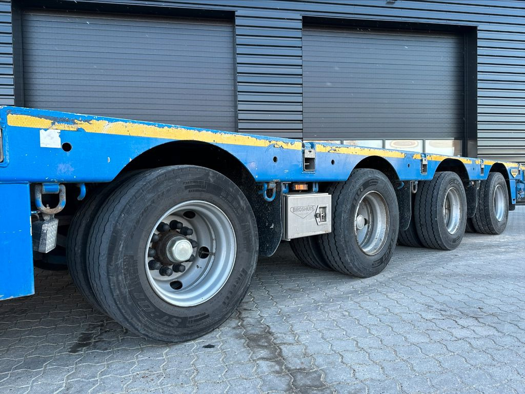 Puspiekabe zema profila platforma Broshuis Tieflader SL Axle: foto 8